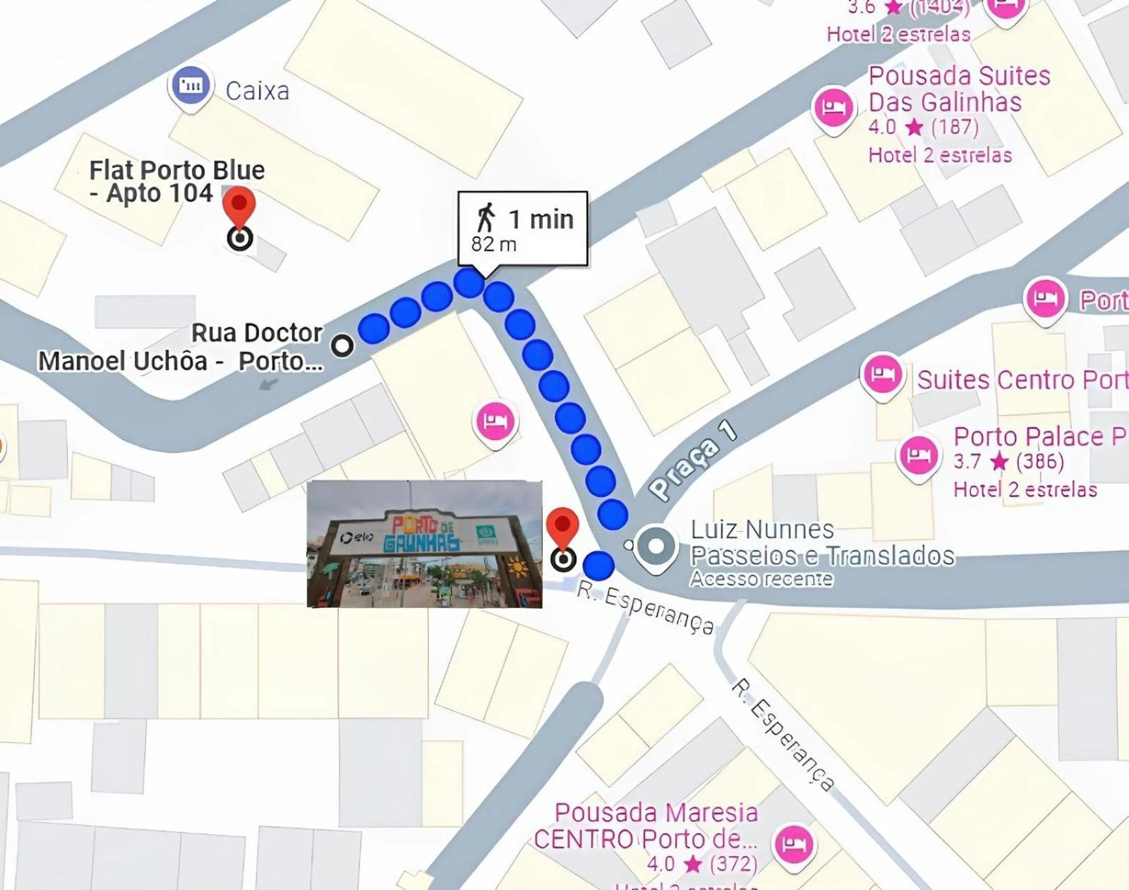 Flat Porto Blue 104 Centro Apartamento