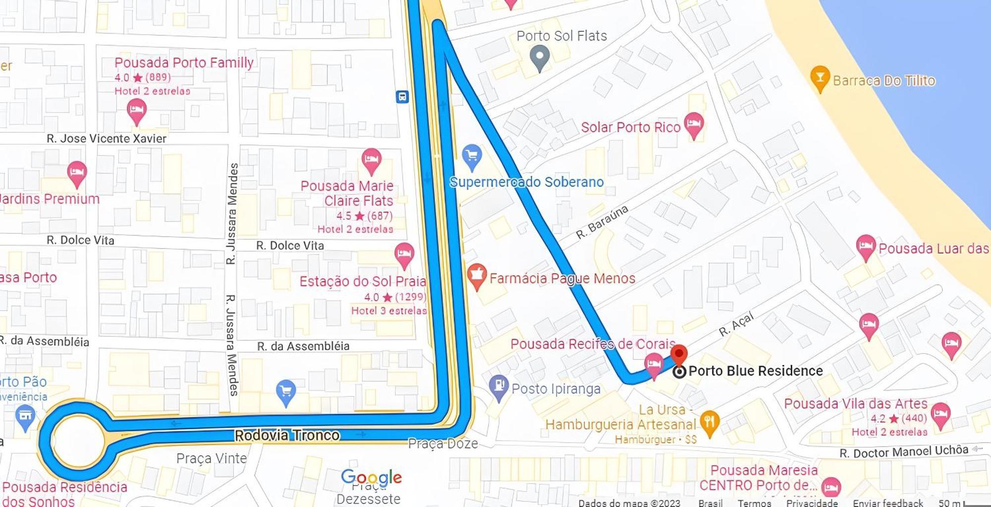Apartamento Flat Porto Blue 104 Centro
