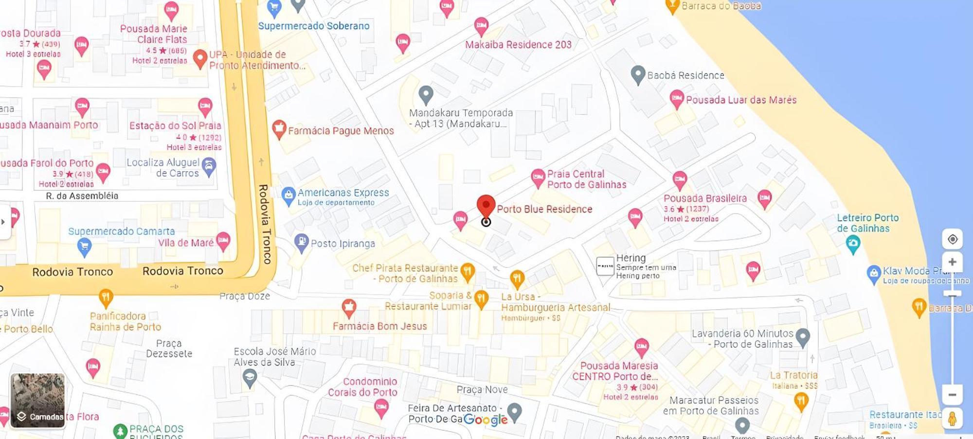 Apartamento Flat Porto Blue 104 Centro
